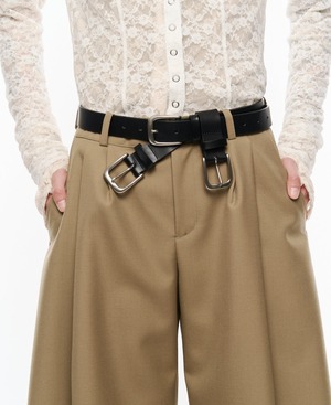 【26AW】POOLDE プールデ / ベルト / Triple Take Piece