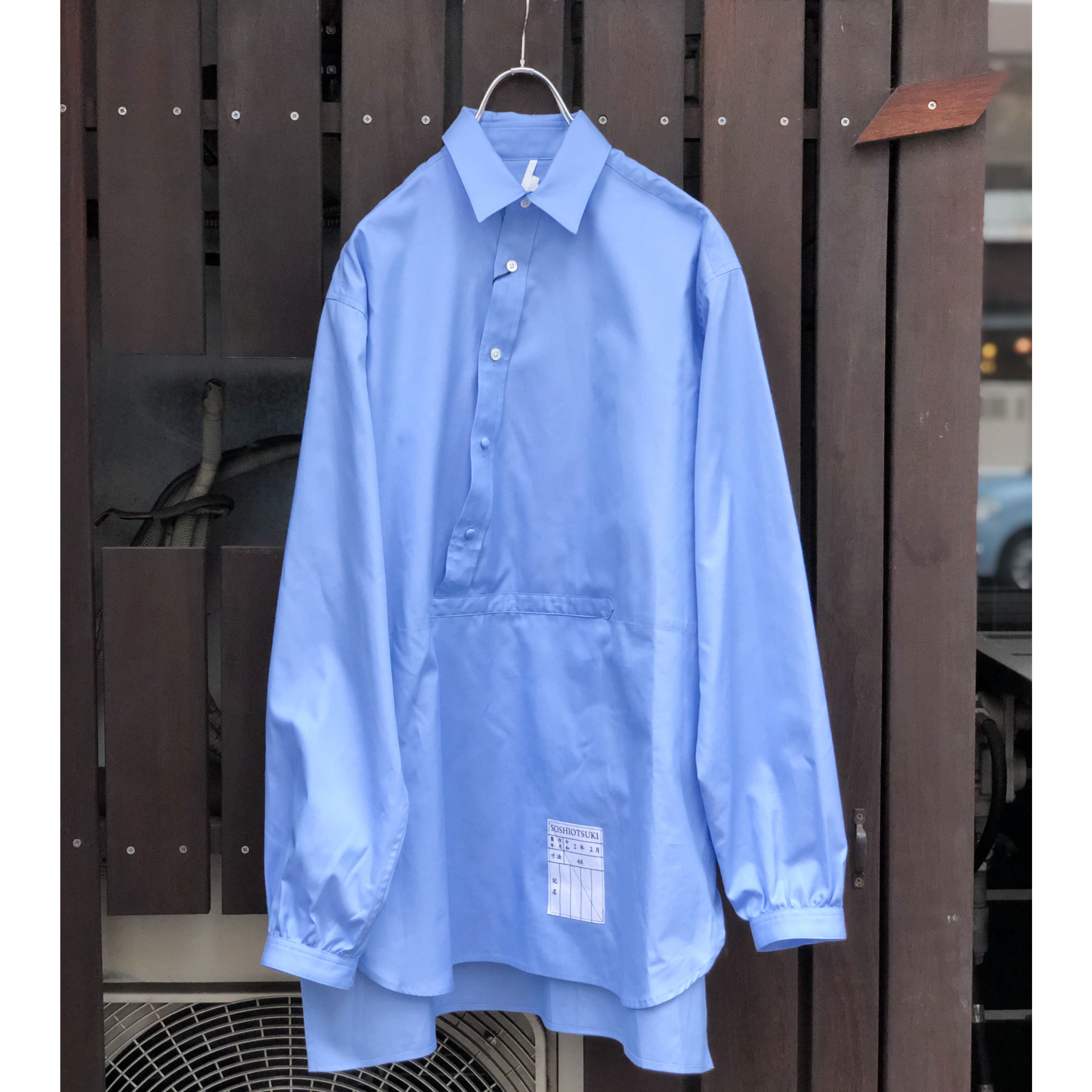 SOSHIOTSUKI 20ss ENDING PULLOVER SHIRTS SOSHIOTSUKI ENDING