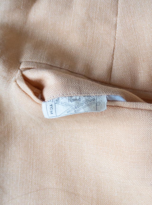 "ACWA" 1970s Yellow Linen trousers