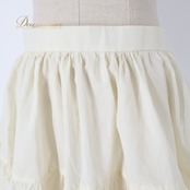 フォークダンス 衣装 スカート アイボリー系 刺繍 白 赤 緑 花柄 チロリアン チロルスカート カントリー 爽やか スカラップ かわいい ダンス衣装 イベント 練習 レッスン レッド系 グリーン系