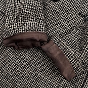 リネン混 BEAUTY & YOUTH ビューティーアンドユース ツイード ダブルコート M/レディース ユナイテッドアローズ