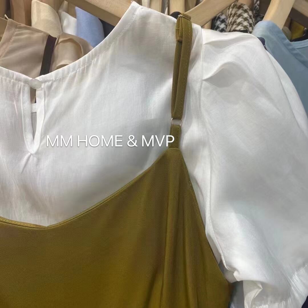 ブラウス・キャミワンピースセット　AJ42441-6609