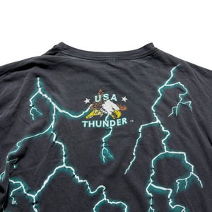 vintage 1990’s AMERICAN THUNDER “Indian&Wolf” tee
