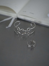 RITSUKO KARITA - Silver Hook Bangle :Silver|small article/スプリングホック/Silver925
