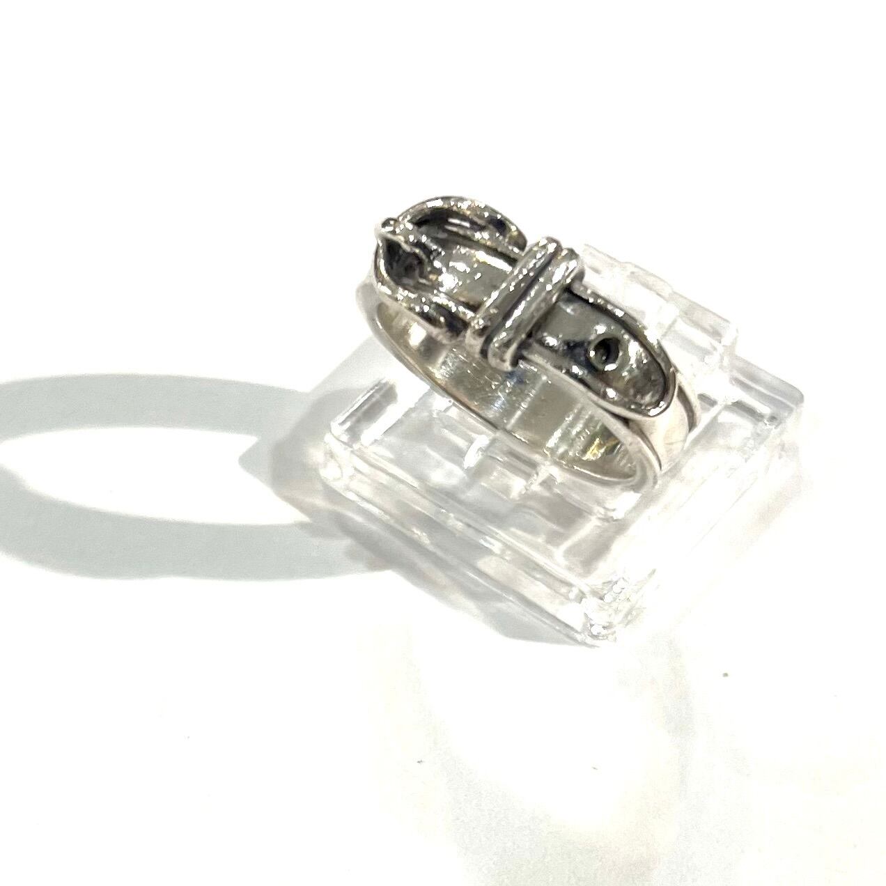 HERMÈS】【11号】2893 エルメス名品。サンチュール リング SV925