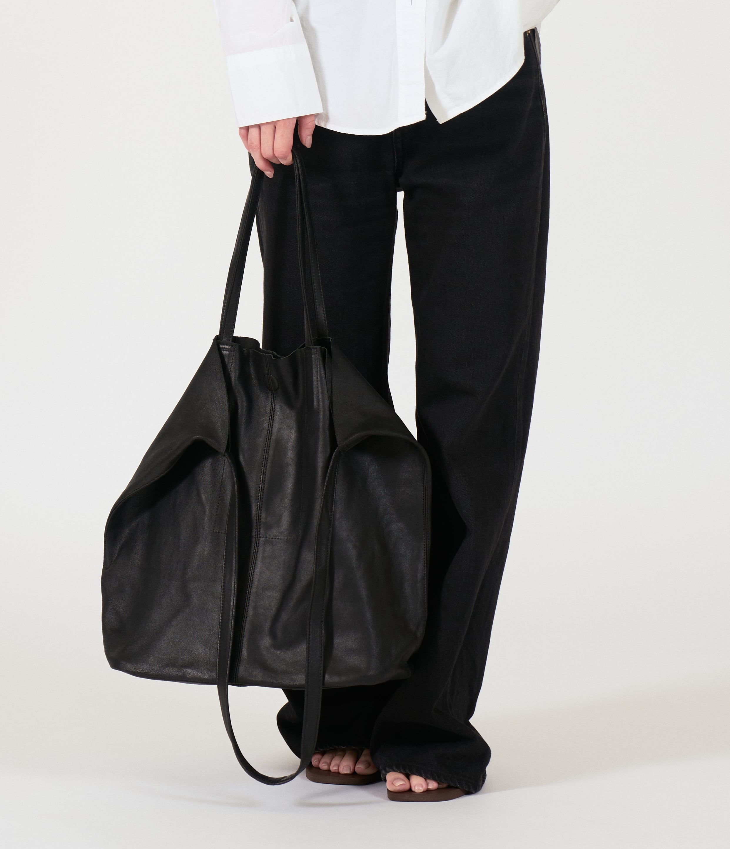3WAY LARGE TOTE（L size）BLACK | Morphee（モルフェ）