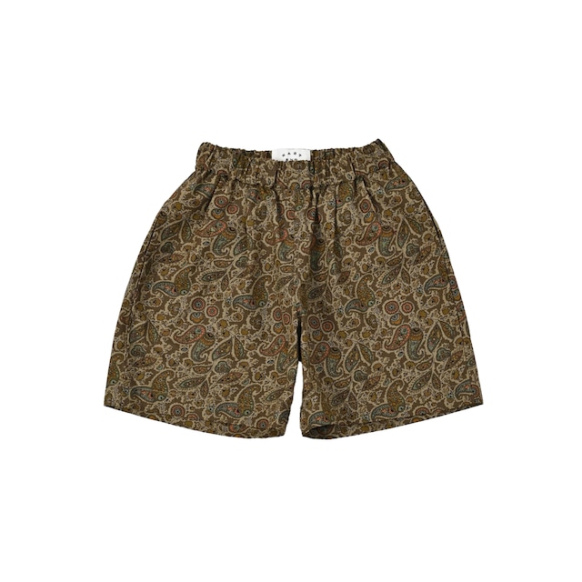 EAST END HIGHLANDERS / Lounge Shorts / BEIGE PAISLEY / 100・110・120