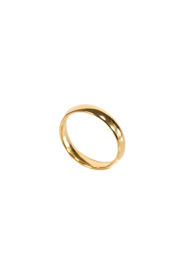 【4mm simple ring】 / GOLD