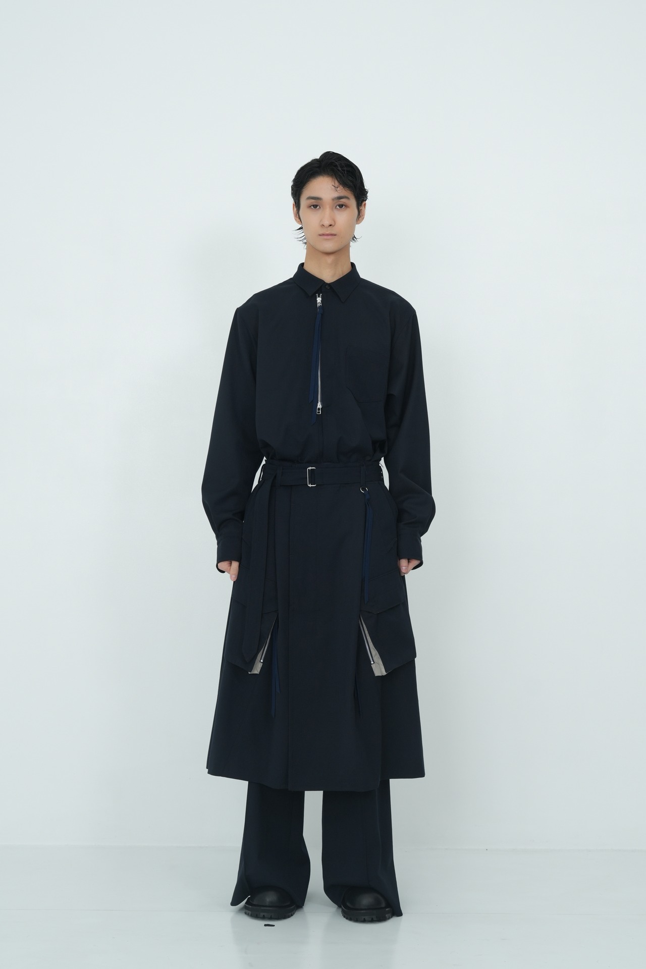 【26AW | MEN】Tamme タム / SOUTIEN COLLAR COMBAT SKIRT / スカート  26A0370 - 4