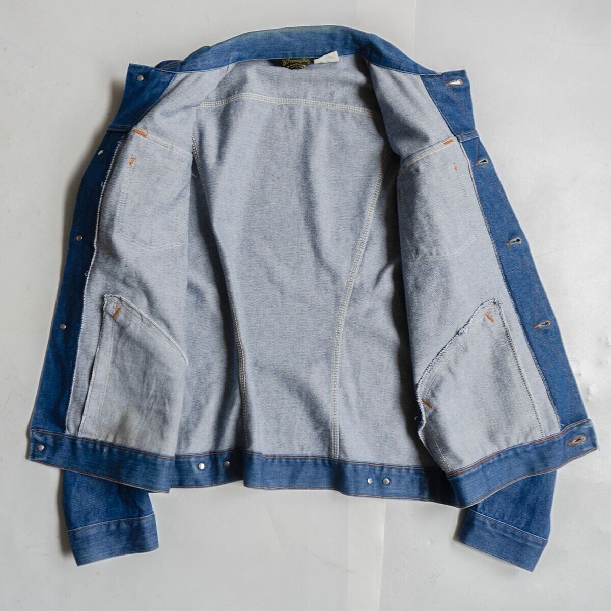 70s/ビッグサイズ46L】WRANGLER【136MJ デニムジャケット