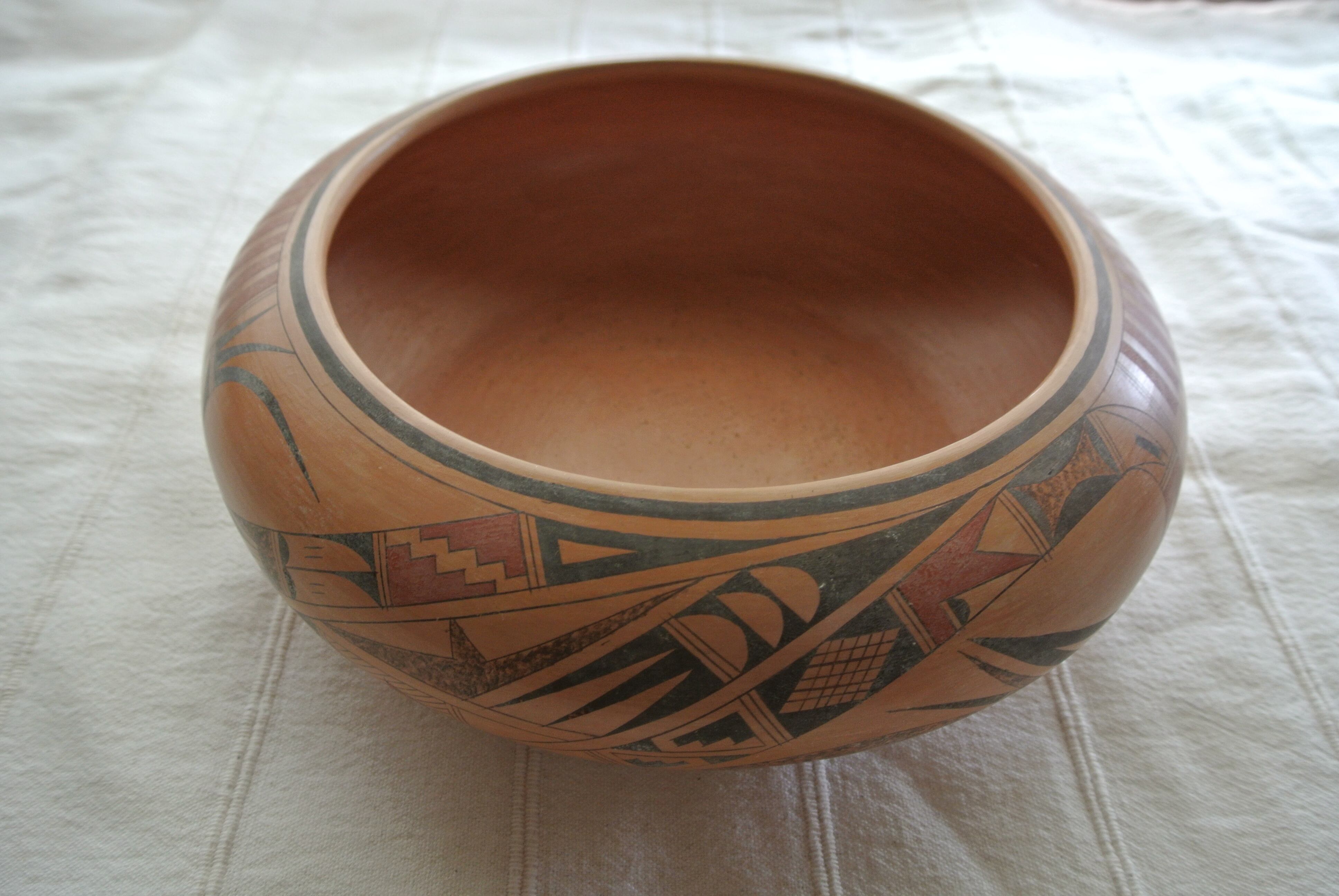 Etsy pottery Navajo ⁄ No.11882「世界の民芸：ナバホ族 セラミック S