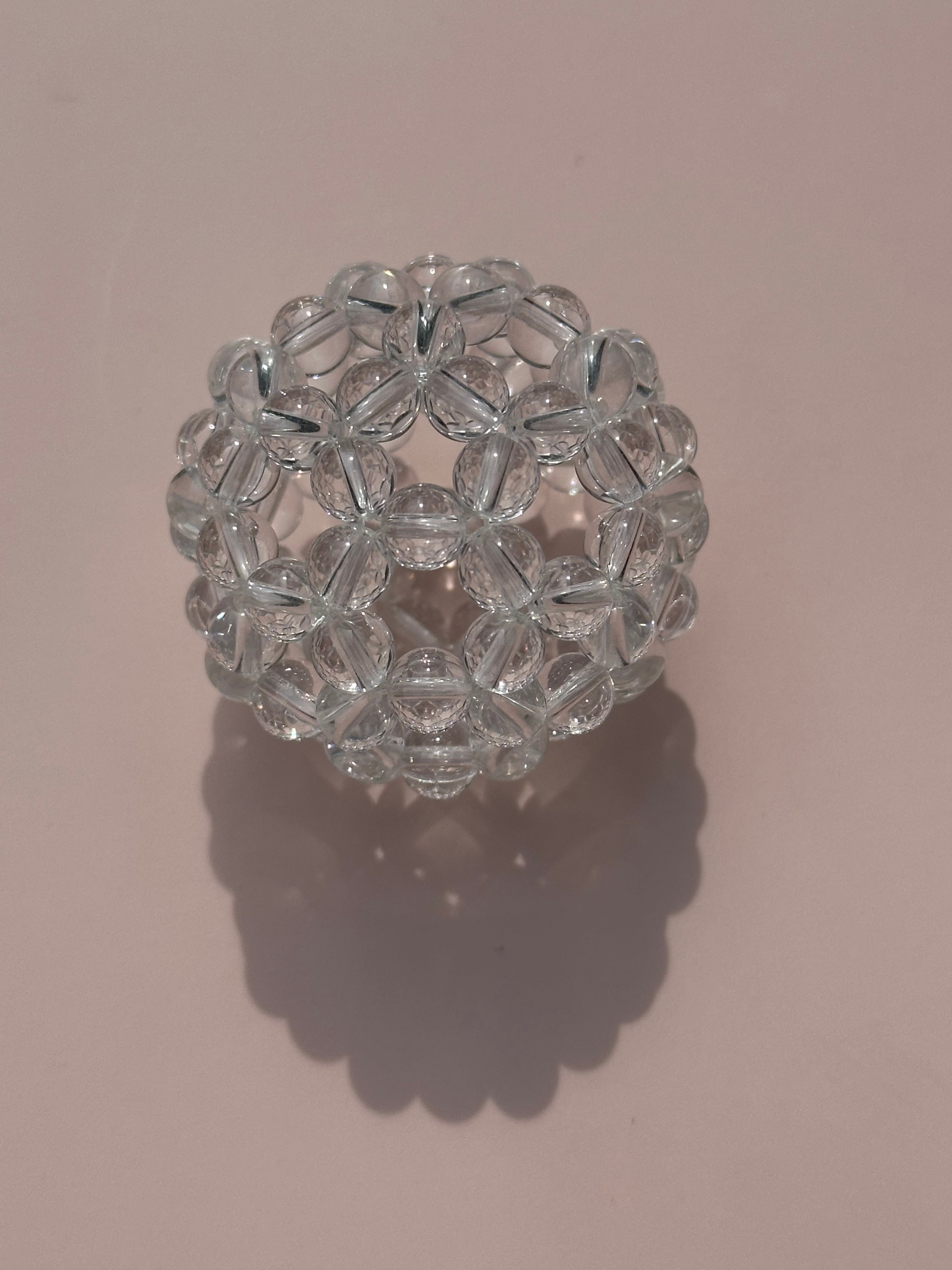 神聖幾何学フラーレン「天然クリスタル 6mm玉」 | SHIMADA DOLL