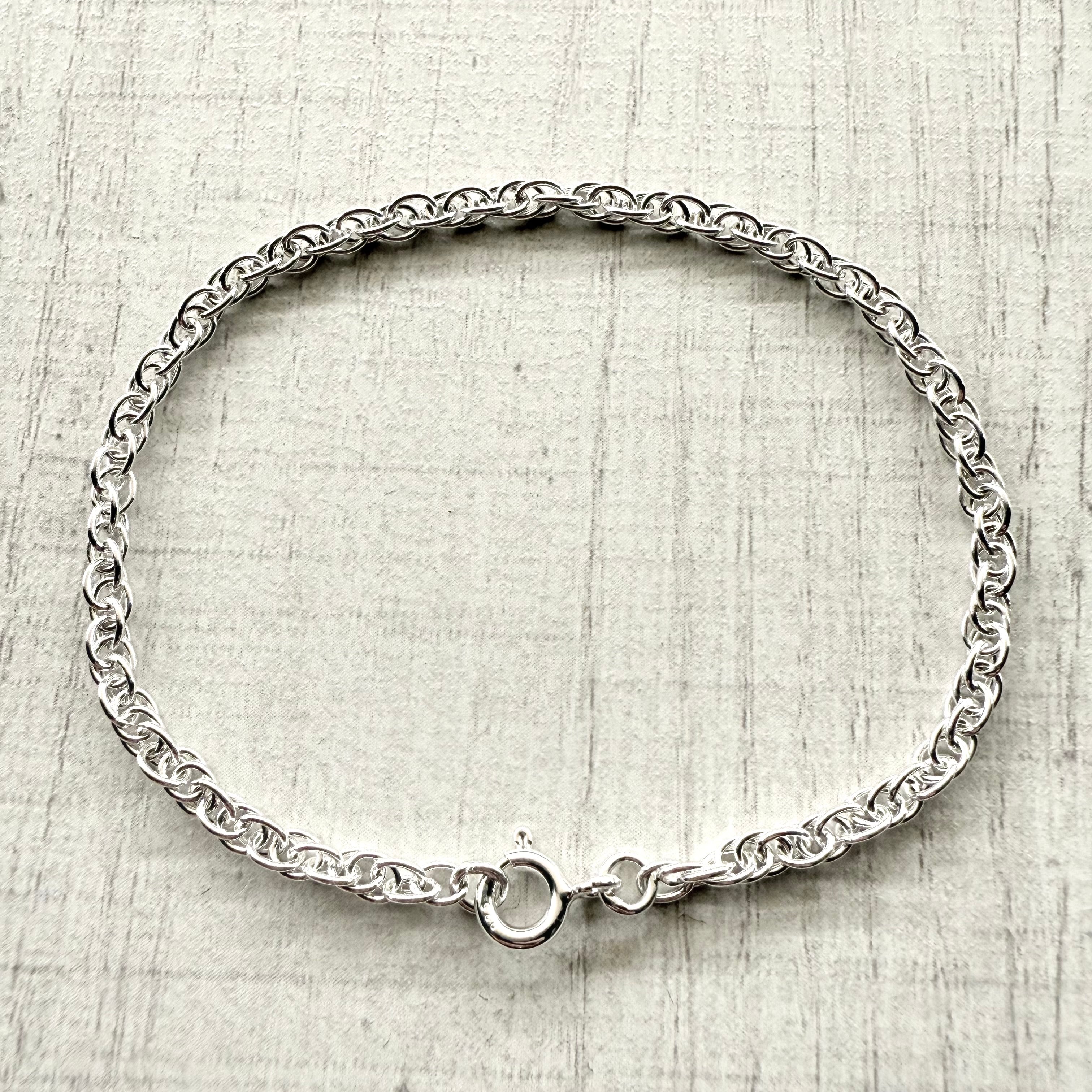 SILVER925 DOCKING DESIGN MANTEL BRACELET/シルバー/ブレスレット
