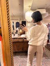 【USA製】Crazy Shirts クレイジーシャツ ゴルフプリント スウェット トレーナー M ホワイト ラグランスリーブ