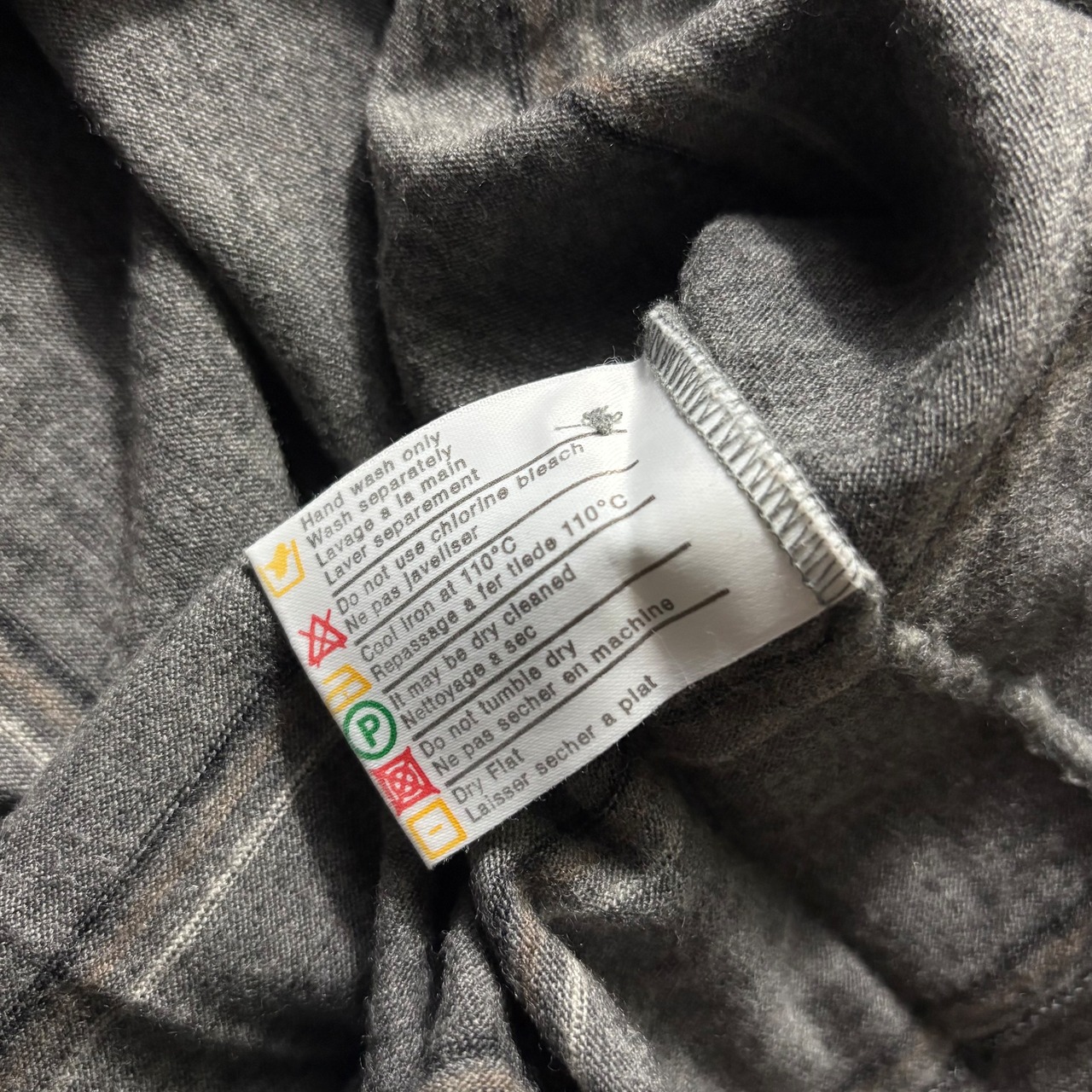 DUNHILL border knit polo