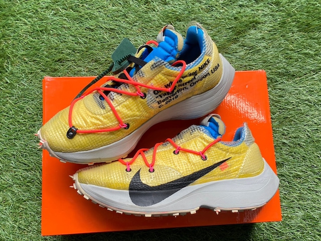 均一SALE‼NIKE × OFF-WHITE W VAPOR STREET TOUR YELLOW CD8178-700 26.5cm 29830