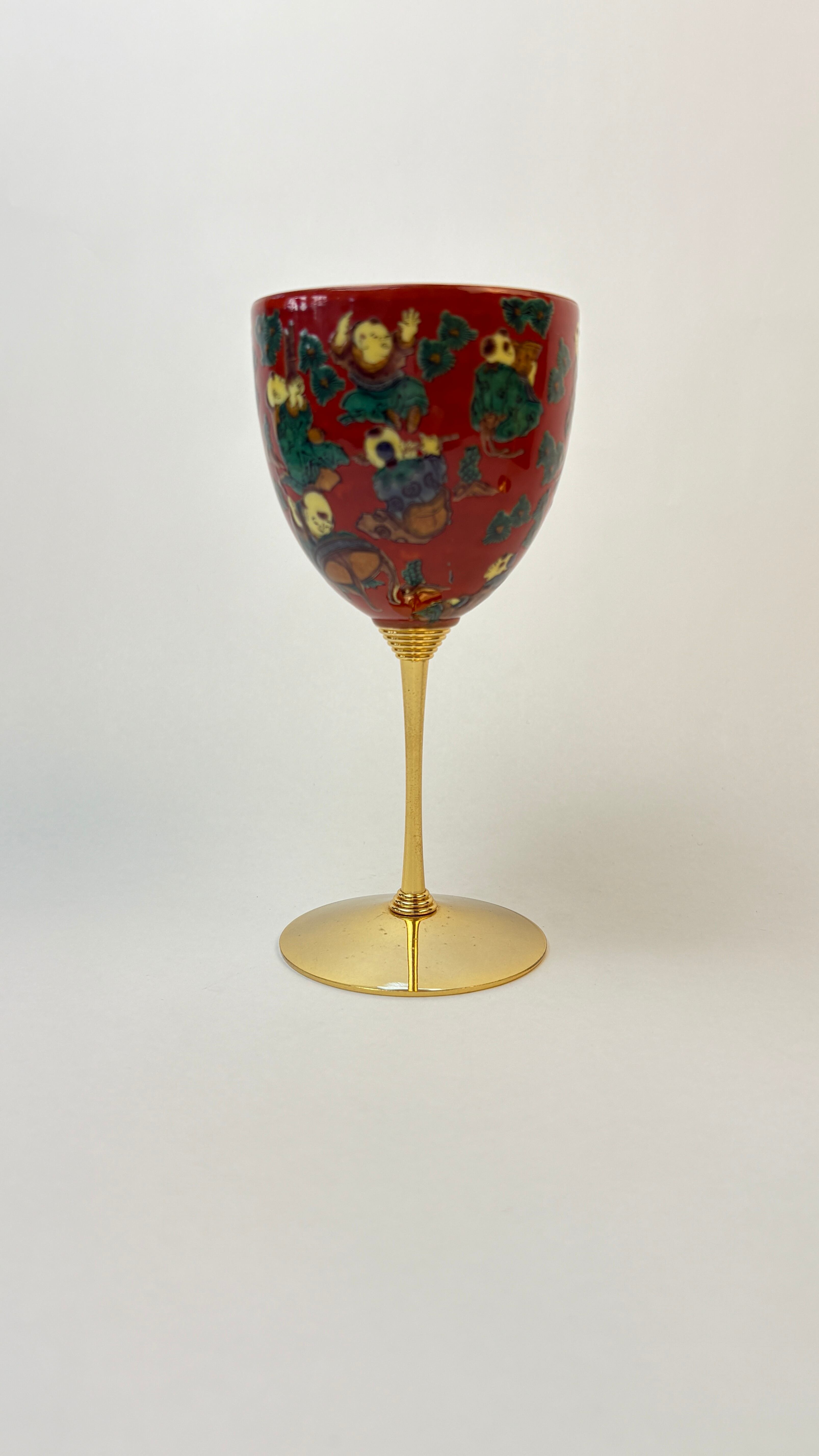 九谷焼】ペアワインカップ・木米 / 吉田屋【ペア】 | 和光カタヤマ