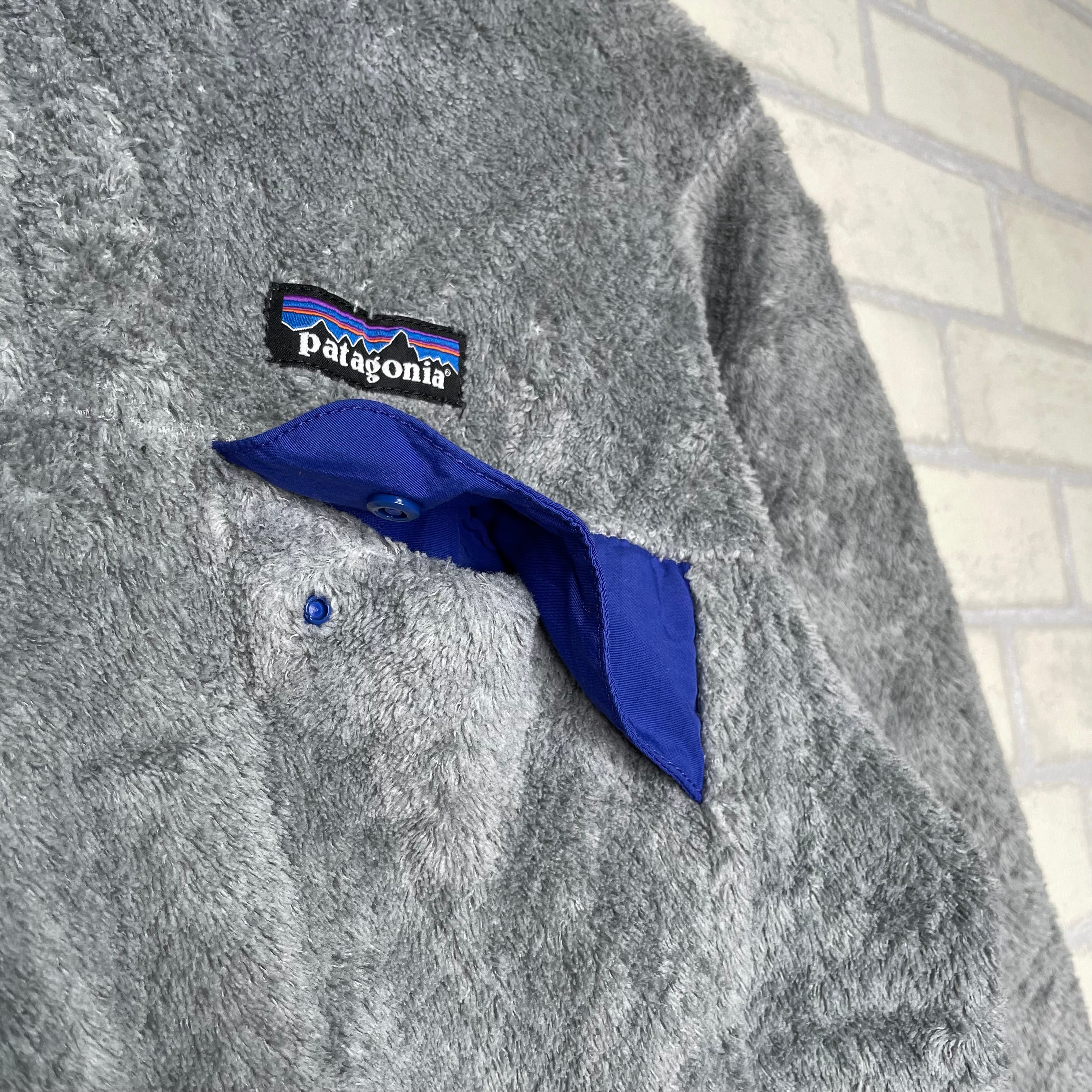 patagonia フリースジャケット M ポリエステル100% 胸ポケット ワン 