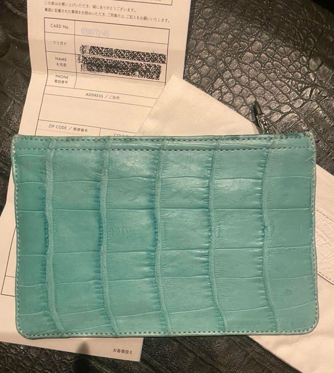 CHROME HEARTS クロムハーツ アリゲーター クロコダイル 小物入れ 財布