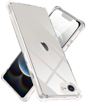 【人気】iPhone 16e ケース クリア 透明 TPU 薄型 軽量 耐衝撃 米軍MIL規格取得 滑り止め 黄変防止 防塵 一体型 人気 携帯カバーワイヤレス充電対応 あいふぉん16E カバー 6.1インチ (クリア)
