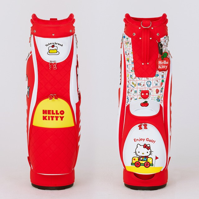 【先行予約販売9月発送】ハローキティキャディバッグ
