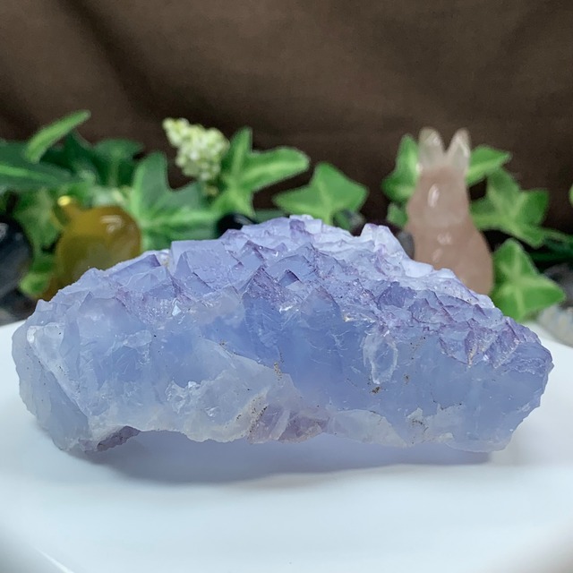 23.幻想的な色合い☆ヤオガンシャン産・ブルーフローライト原石