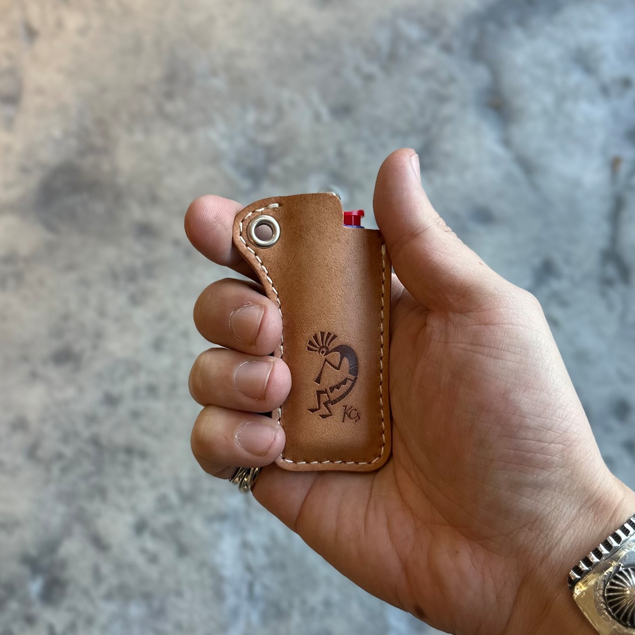 ライターケース アイレット ココペリ