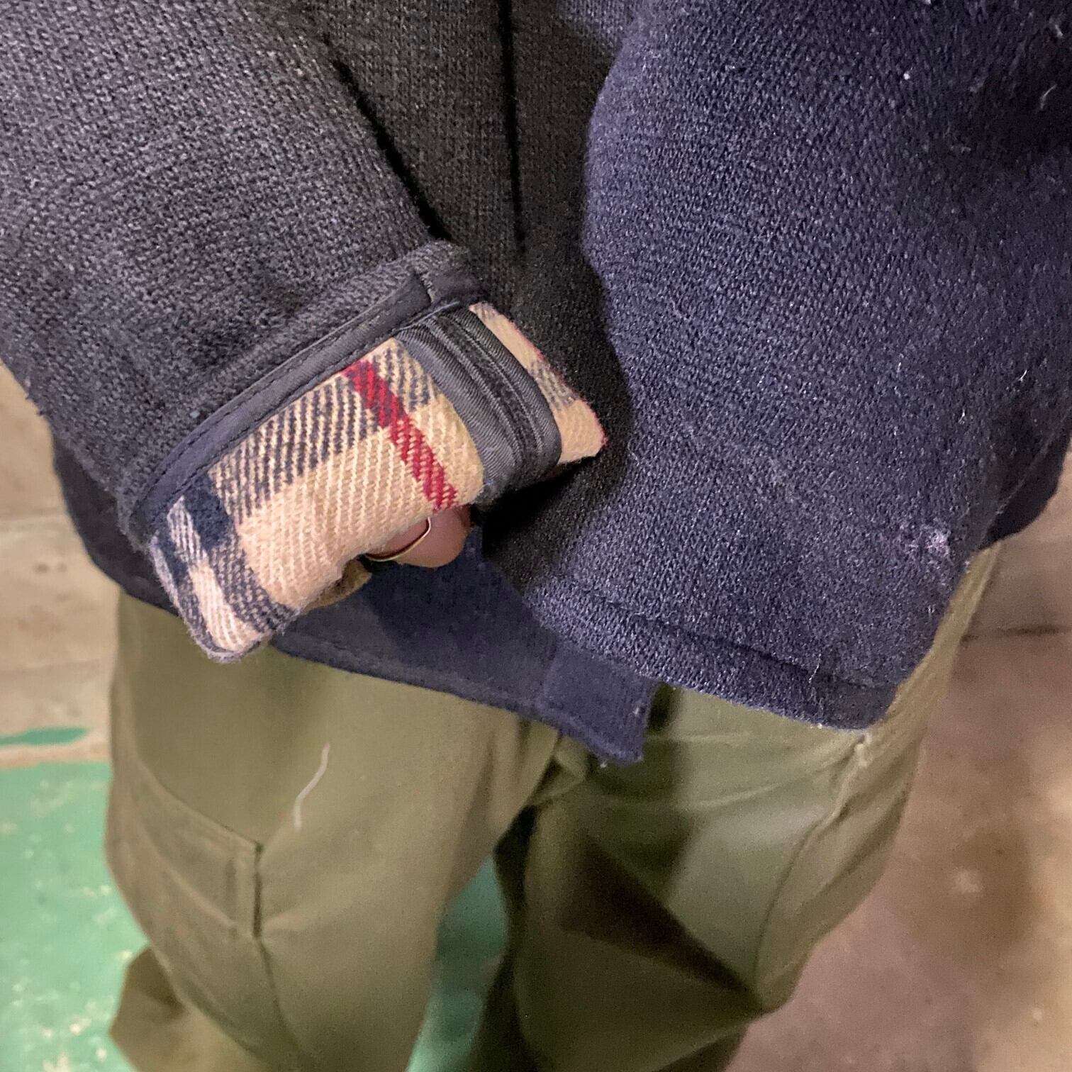 BURBERRY LONDON バーバリー ニット ウールジャケット レディース?相当
