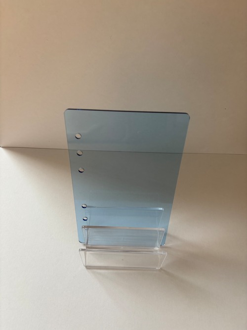 A６サイズ　アクリルバインダー　アクアブルーの画像