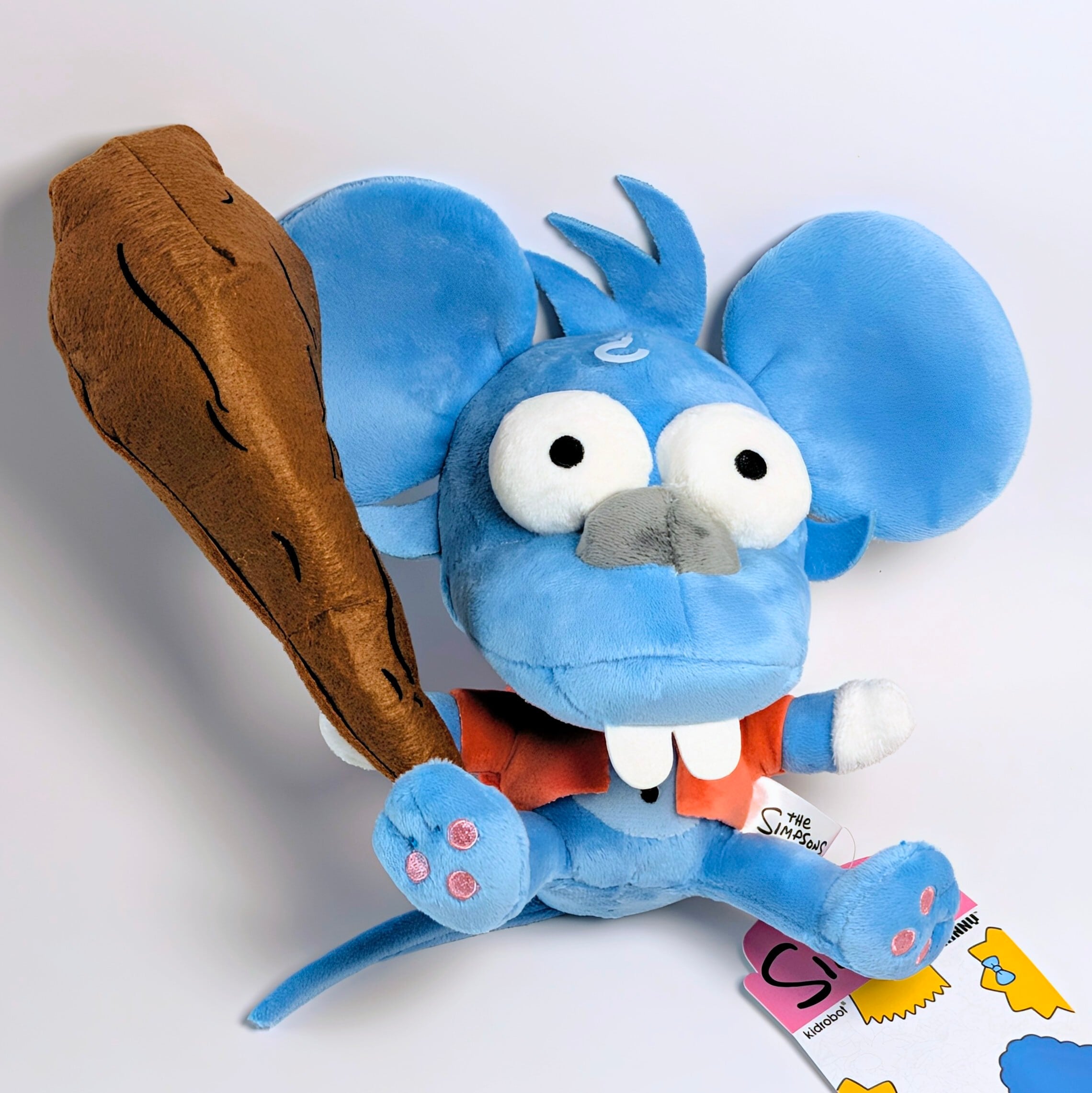 ⚡️LIMITED⚡️Kidrobot【 The Simpsons(ザ シンプソンズ) 】『 イッチー 』イッチー&スクラッチー インタラクティブプラッシュ / plush toy / ぬいぐるみ 〚アメリカン雑貨 アメトイ〛