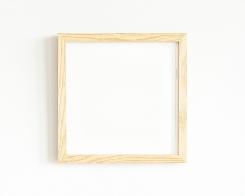 【額縁】■「世界一素晴らしいあなたへ贈る言葉」シリーズ専用額縁 縦21.8 cm × 横21.8 cm 【送料込】