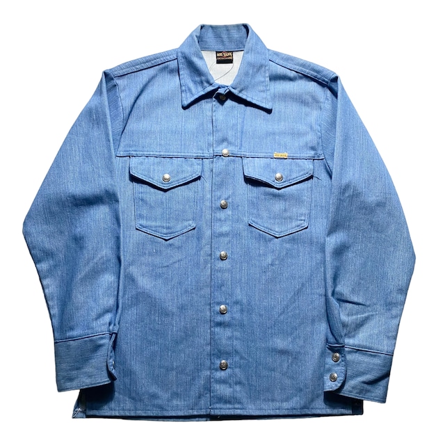 vintage 1970’s BIG YANK light blue denim shirt jacket