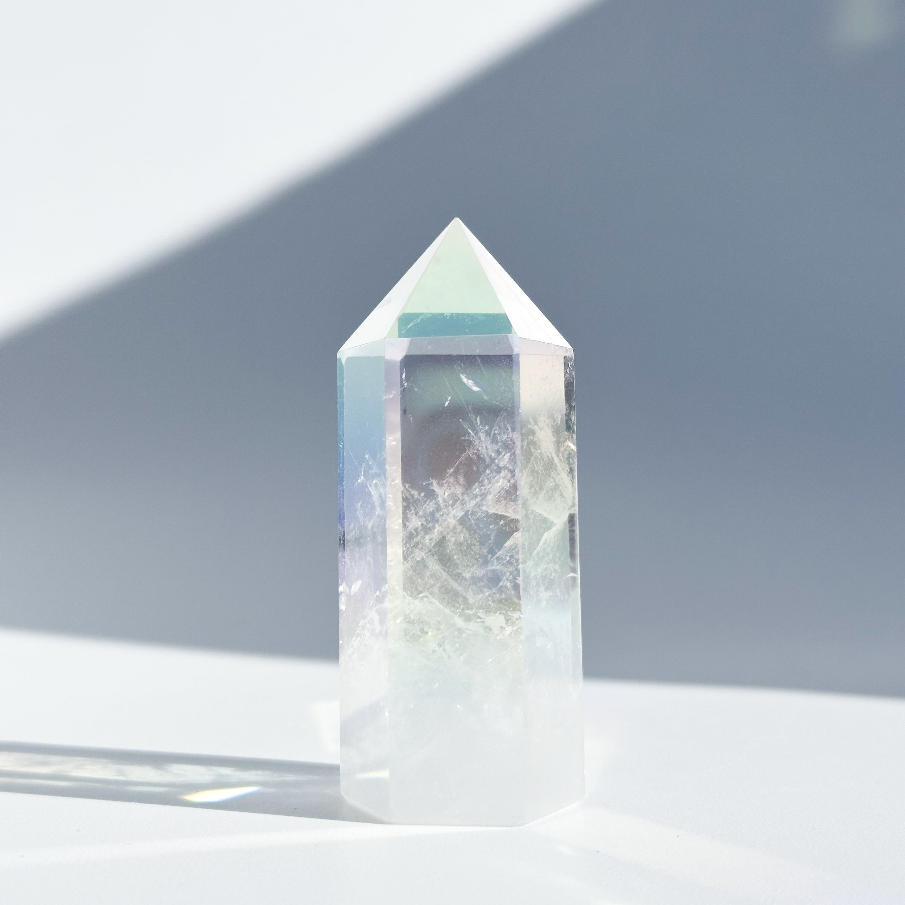 透明感◎エンジェルオーラクォーツ タワー85◇ Angel Aura Quartz