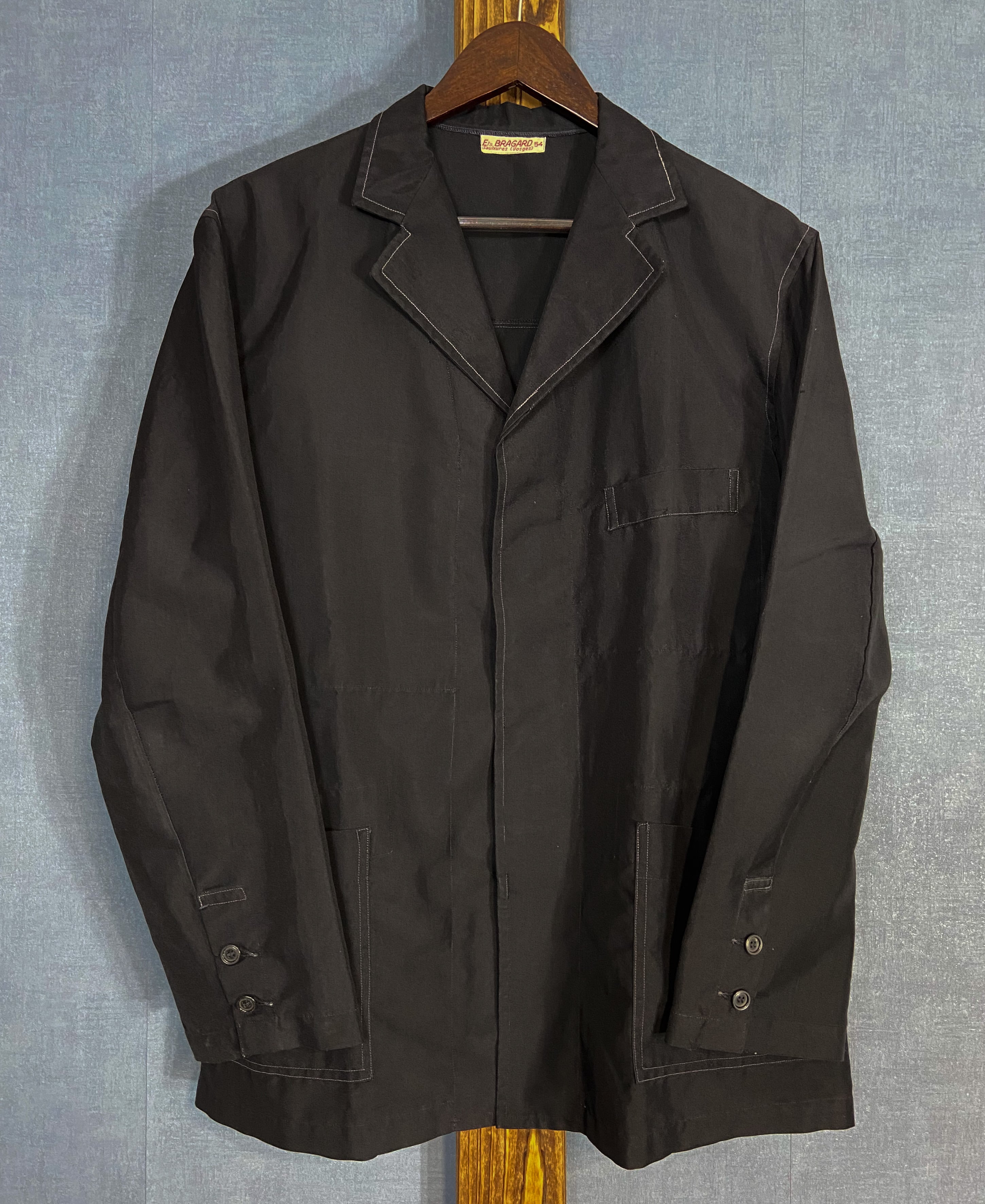 【1950-60s】"BRAGARD" Polyester Maquignon Jacket, Deadstock!!
