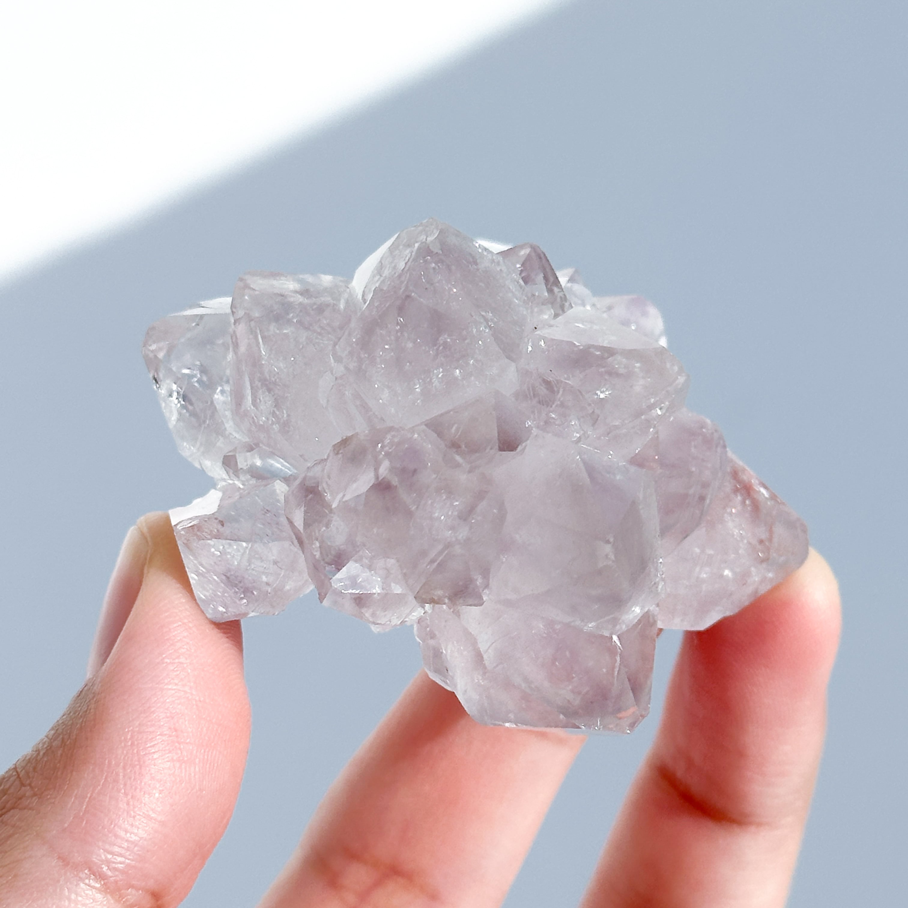 ウルグアイ産フラワーアメジスト 原石62◇ Flower Amethyst ◇天然石