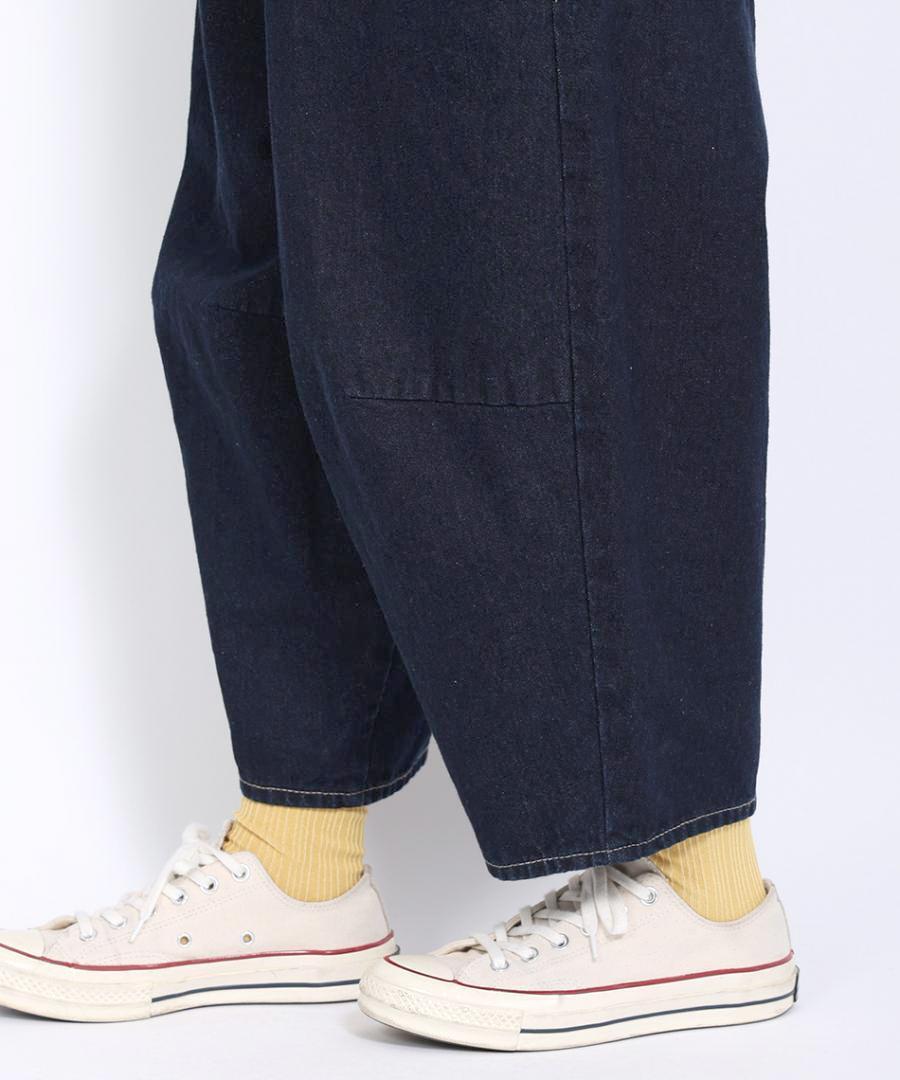 tumugu:]ツムグ 12ozコットンリネンデニム ティンカーパンツ