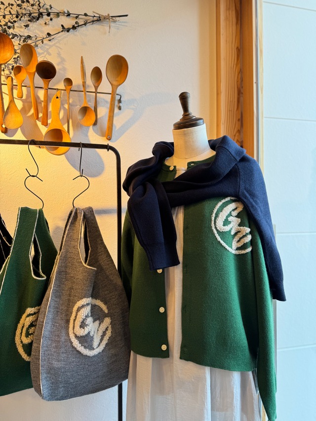 SHUKADO✂︎TOKYO  LOOP編みジャカードカーディガン