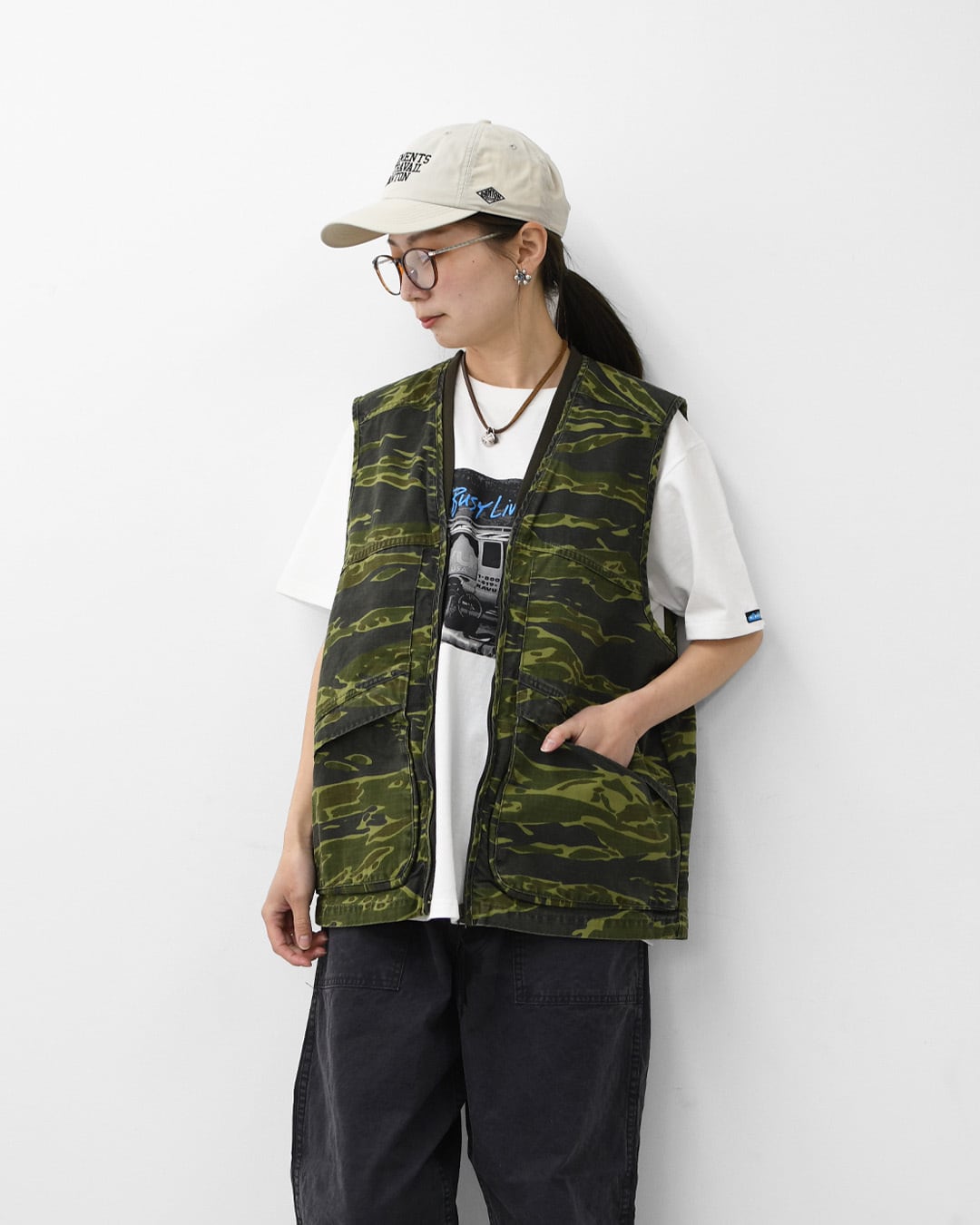 orslow [オアスロウ]UTILITY VEST -TIGER.CAMO- [01-9020-TGC