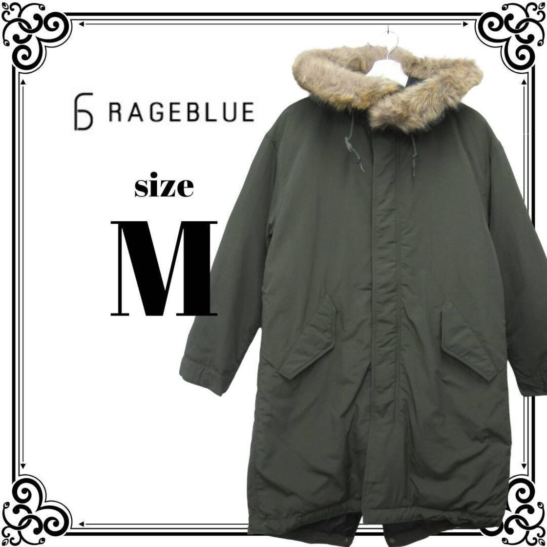 レイジブルー RAGEBLUE / SORONA ファー モッズ コート 【M】 | Pay ID