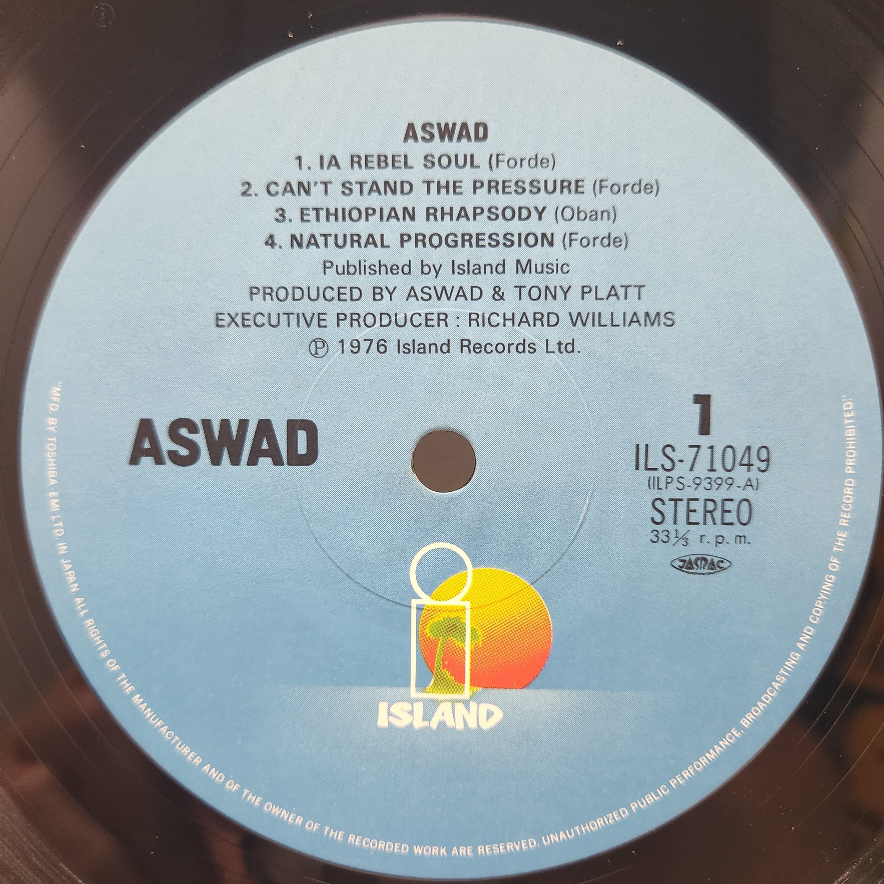 Aswad / Aswad [ILS-71049] - 画像3