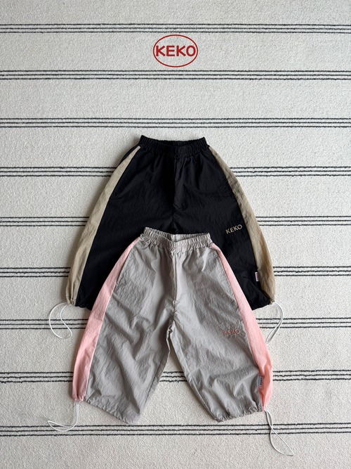 KEKO［取寄］wind string pants 26autumn K윈드스트링PT