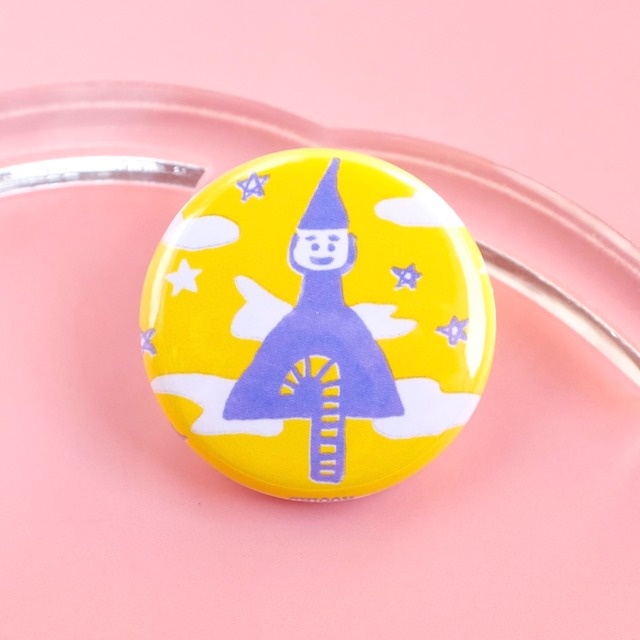 【CHIQON】ROUND 缶バッチ「今夜」