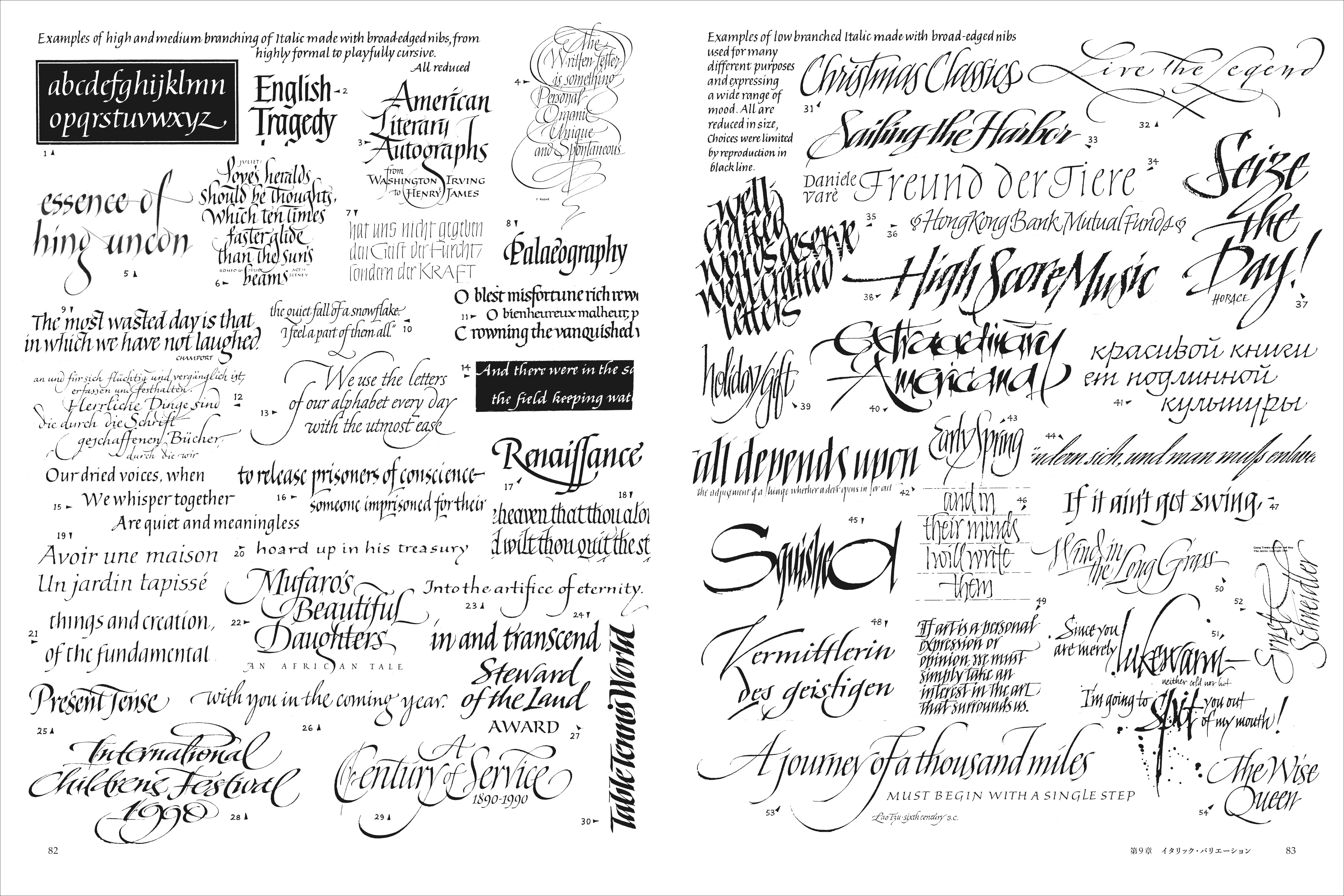 書籍『カリグラフィーの基礎 Foundations of Calligraphy』 | Book&Design