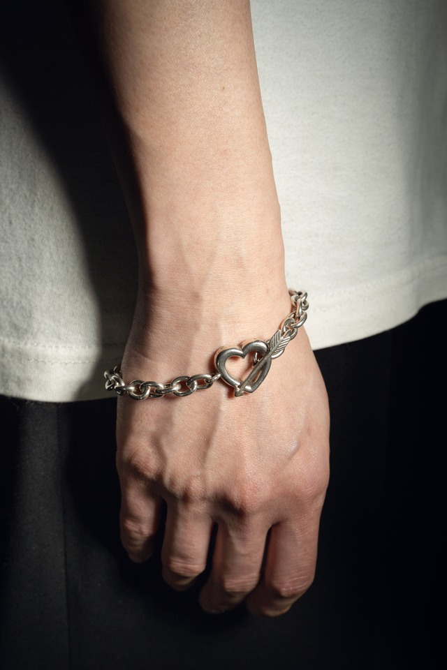 Vintage Tiffany & Co Heart & Arrow Toggle Bracelet