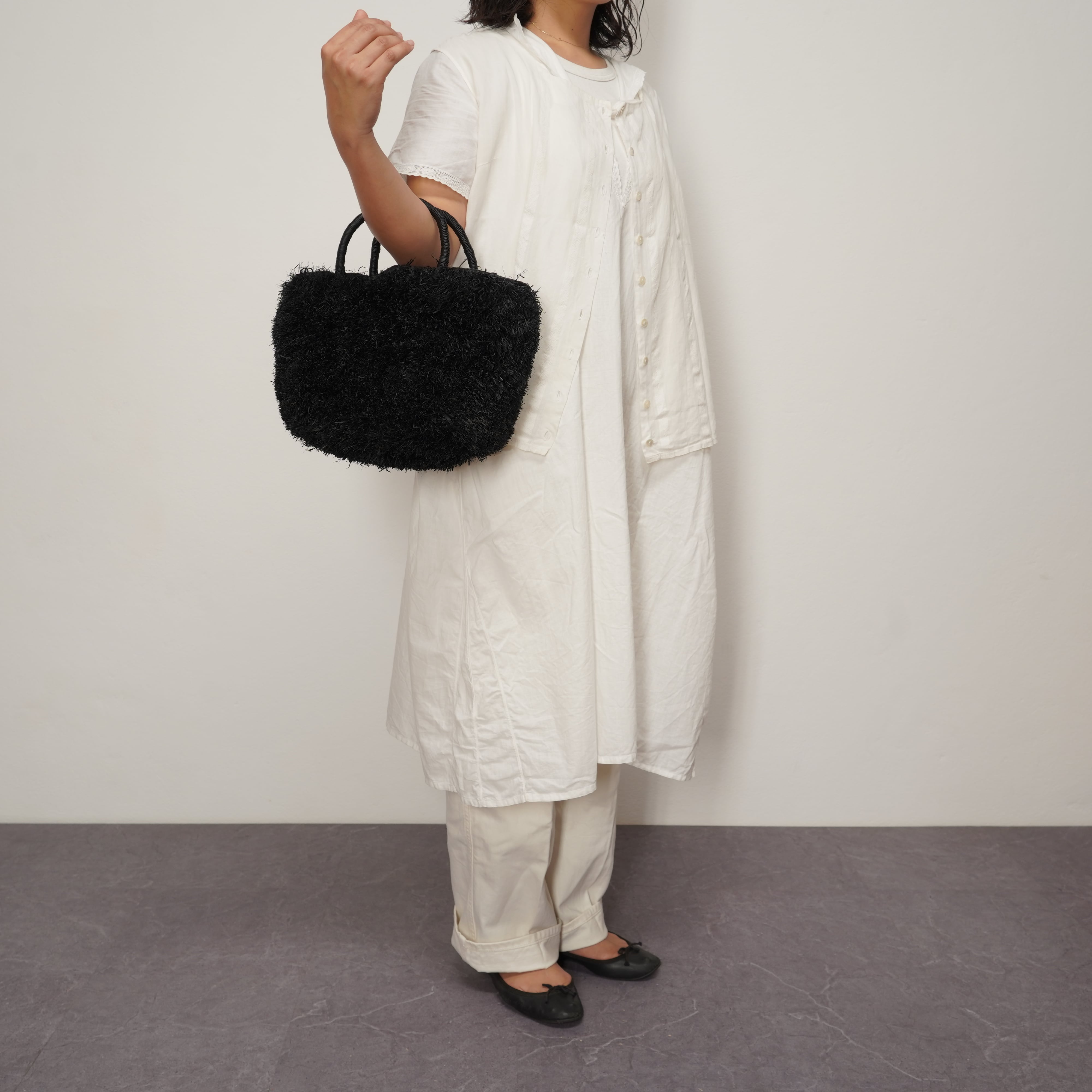 Marche Bag (S) - Mof-mof - Black | AMPIANA