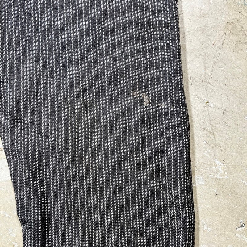 30's 40's Unknown フレンチマルチストライプワークパンツ 30's 40's Unknown フレンチマルチストライプワークパンツ