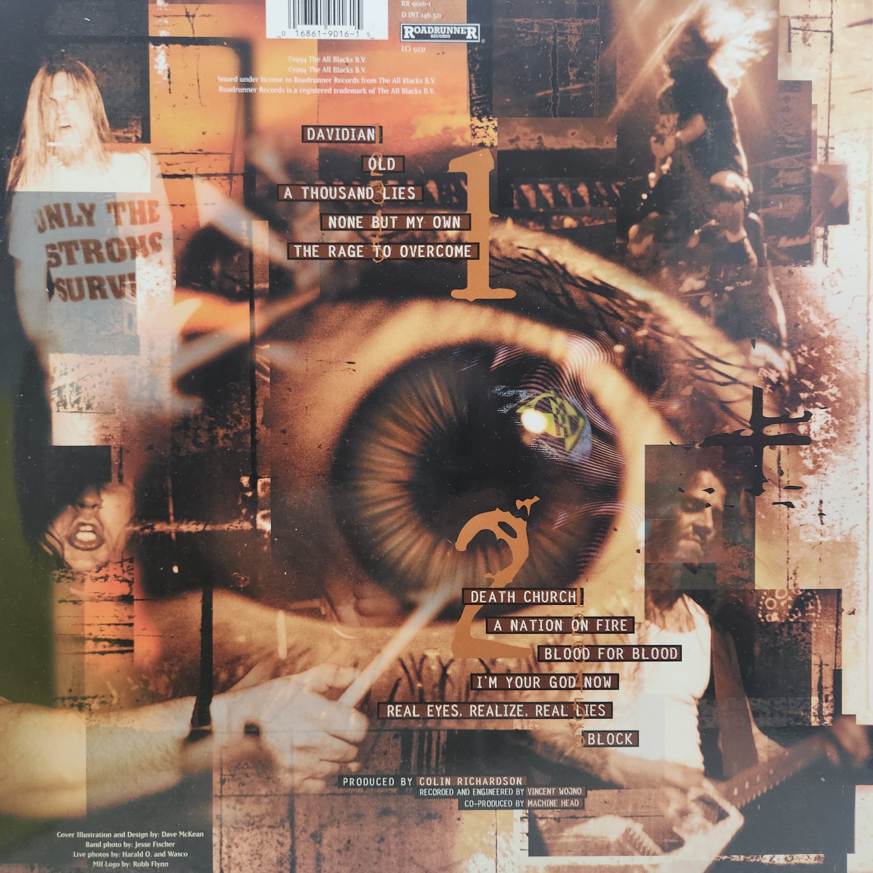 Machine Head / Burn My Eyes [RR 9016-1] - 画像2