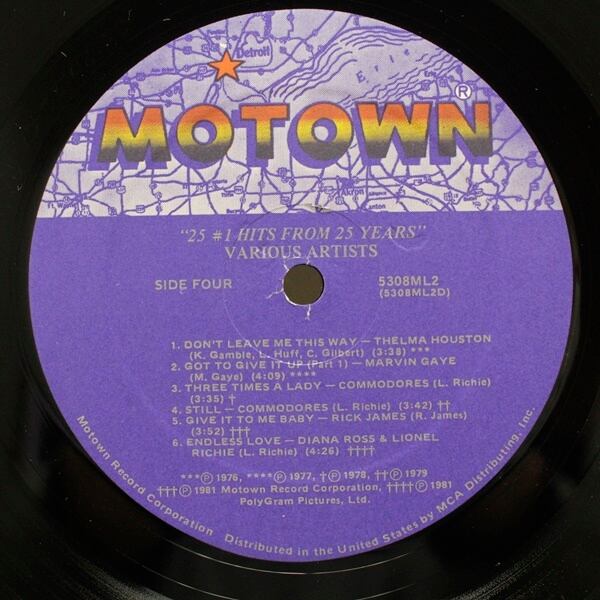 Various / 25 #1 Hits From 25 Years [5308ML2] - 画像4
