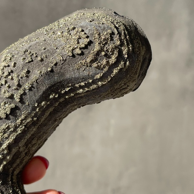 中国・雲南省【鉄胆石×パイライト 共生】鉱物 天然石 パワーストーン