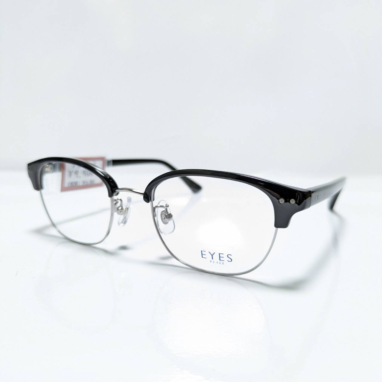 【EYES】ブローメタルフレーム ブラック